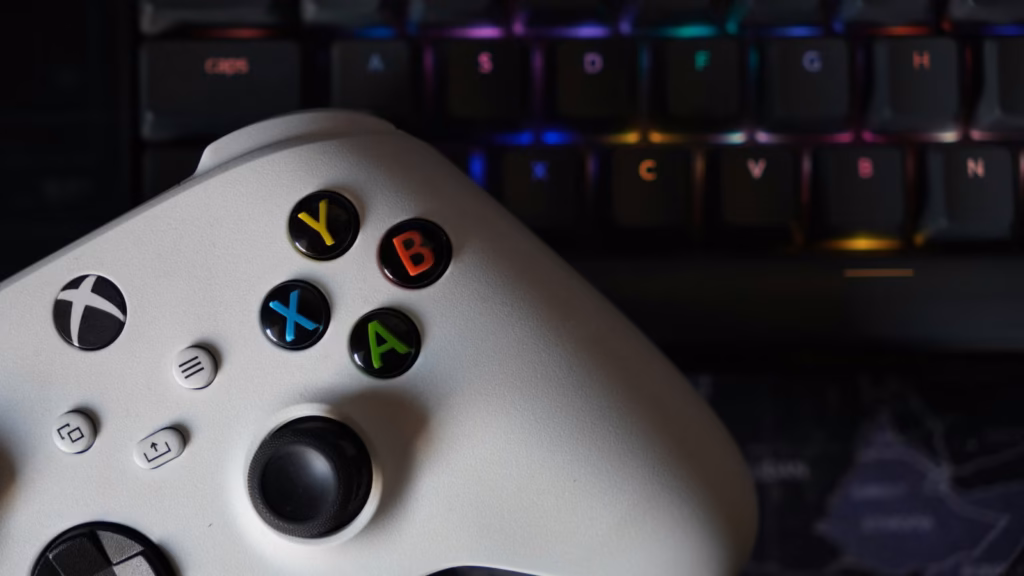 modern interface visual representing microcopy in game UI