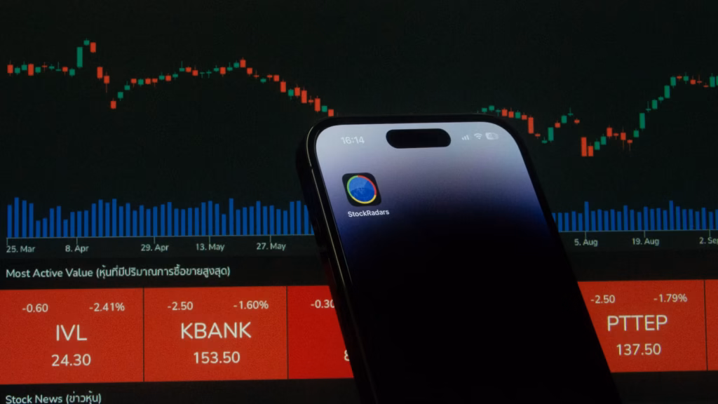 mobile chart and analytics screen representing soft launch metrics